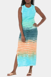 YFB Tamara Dress in Jelly Mint Watercolor Wash