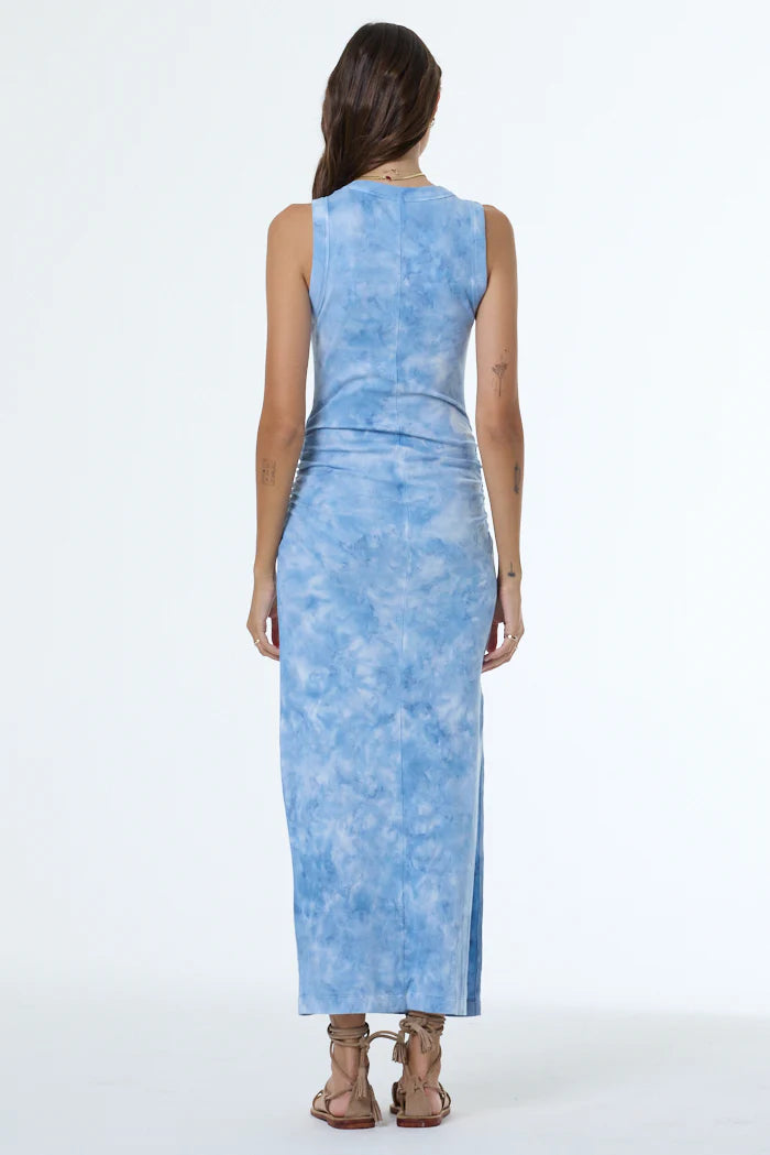 YFB Tamara Dress in Blue Auracloud Wash