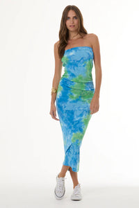 YFB Carla Strapless Midi Dress