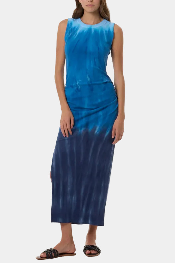 YFB Tamara Midi Dress in Tranquil Blue Ombre