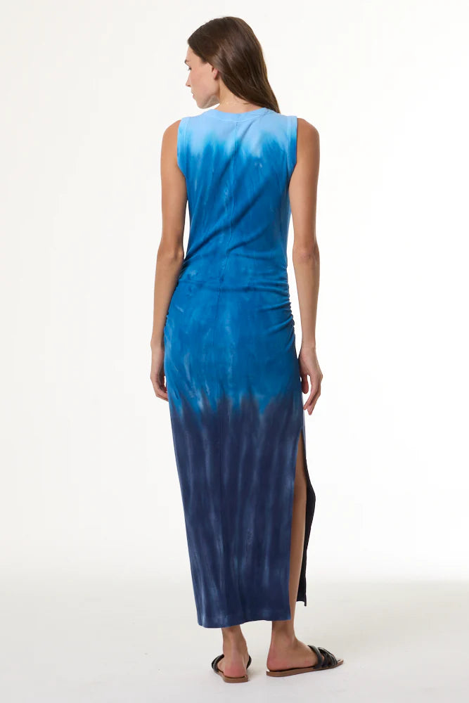 YFB Tamara Midi Dress in Tranquil Blue Ombre