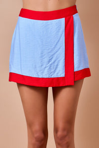 Nala Color Block Cami Top & Mini Skort Set
