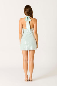 Moxie Mini Dress in Mint