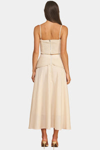 Banks Braided Crop Top & Midi Skirt Set