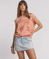 One Teaspoon Sloane Low Waist Denim Mini Skirt