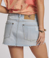 One Teaspoon Sloane Low Waist Denim Mini Skirt