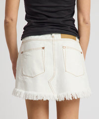 One Teaspoon Junkyard Low Waist Messed Up Mini Skirt