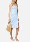 French Connection Echo Crepe Strappy Midi Dress