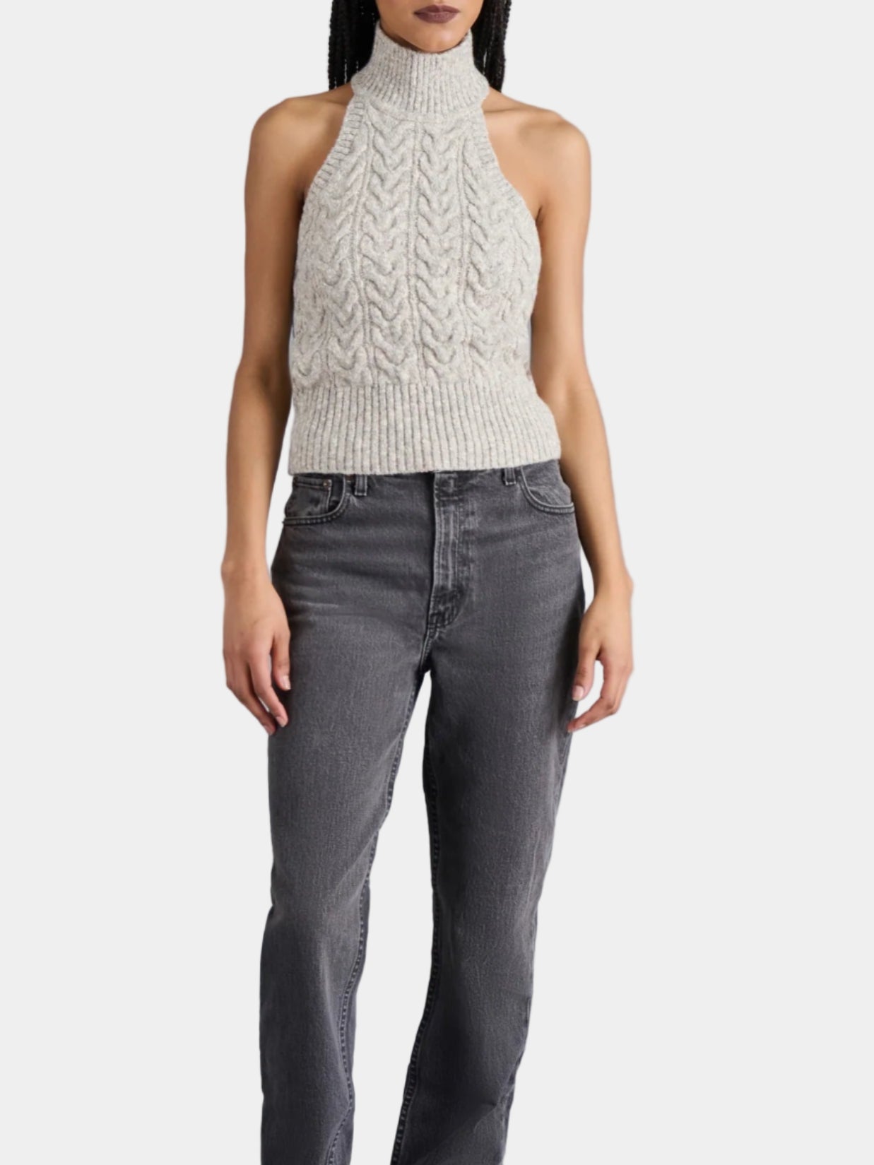 Steve Madden Alina Halter Sweater