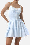 LUSANA Rosa Poplin Dress