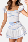 Cake For Dinner Capri Trim Skirt