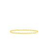 Marlyn Schiff 3mm/4mm Gold Brass Ball Bracelet