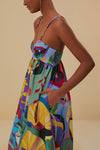 FARM Rio Sleeveless Maxi Dress
