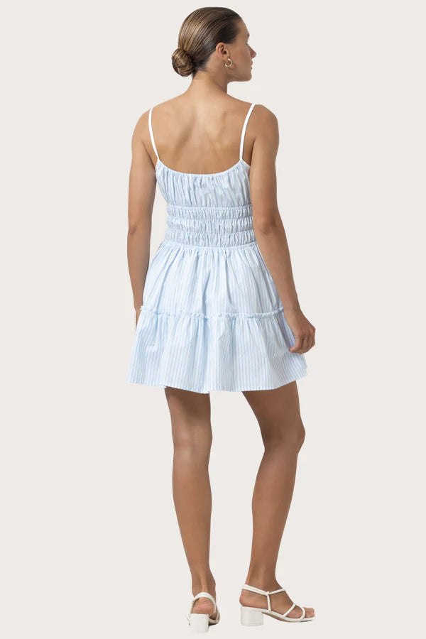LUSANA Rosa Poplin Dress