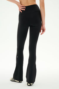 SPLITS59 Raquel Crossover Supplex Flare Legging in 32"