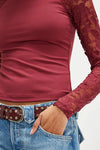Free People No Excuses Long Sl Top