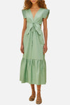 FARM Rio Butterfly Cut-Out Midi Dress