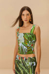 FARM Rio Amazonia Forest Crop Top