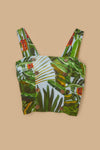 FARM Rio Amazonia Forest Crop Top