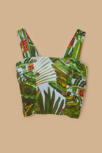 FARM Rio Amazonia Forest Crop Top