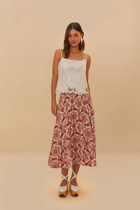 FARM Rio Sleeveless Lace Top