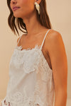FARM Rio Sleeveless Lace Top