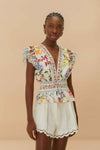 FARM Rio Greek Garden Blouse