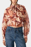 Steve Madden Sutton Tie Neck Top