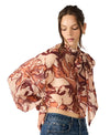 Steve Madden Sutton Tie Neck Top