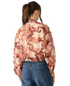 Steve Madden Sutton Tie Neck Top