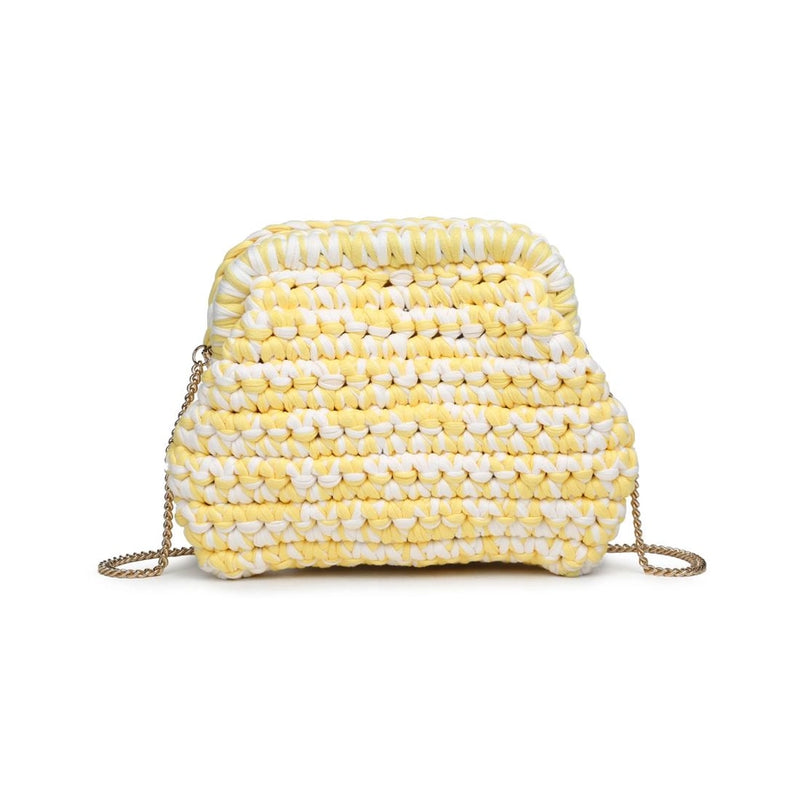 Raya Woven Clutch Bag