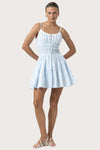 LUSANA Rosa Poplin Dress