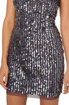 Liv Foster Beaded V Neck Mini Dress