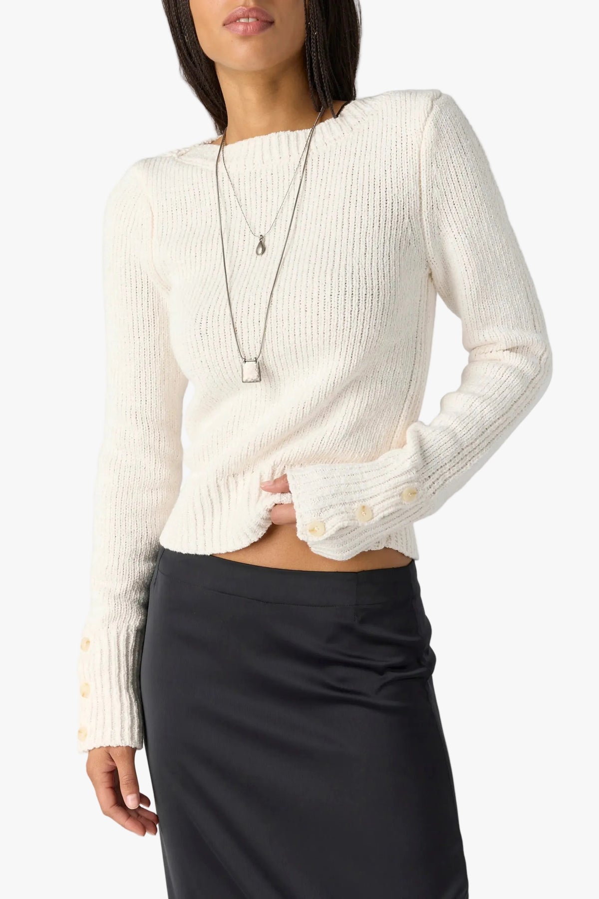 Free People Mila Pullover Sweater