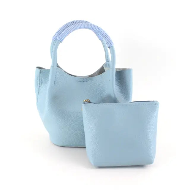 Ember Small Tote Crossbody Bag in Blue
