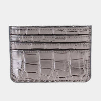 Crocodile Slim Card Holder / Wallet