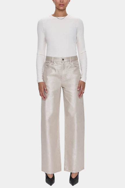 Pistola Tate High Rise Bowed Wide Leg Jeans