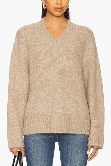 Pistola Talia Chunky V-Neck Sweater