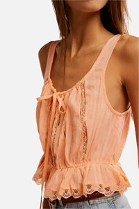 Free People Alana Lace Tank