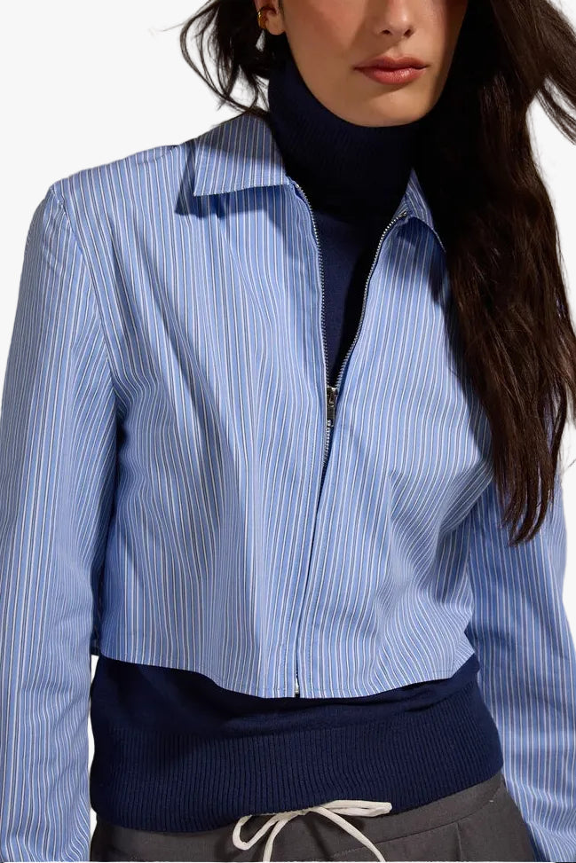 Deluc Winger Striped Shirt