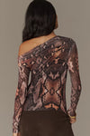 AFRM Barry Asymmetrical Top in Scattered Snake