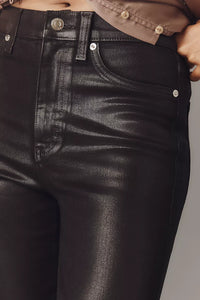 Pistola Lennon Coated High Rise Crop Boot Jeans