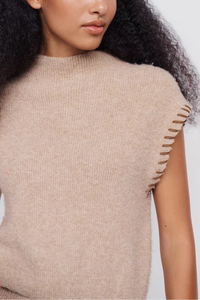 Saylor Senna Fringe Knit Midi Dress