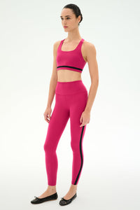 SPLITS59 Miles Rigor Bra in Sangria/Black