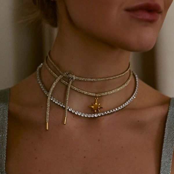 HART Gold Lurex Necklace Cord