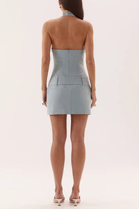 Sovere Sadie Mini Dress in Cloud Blue