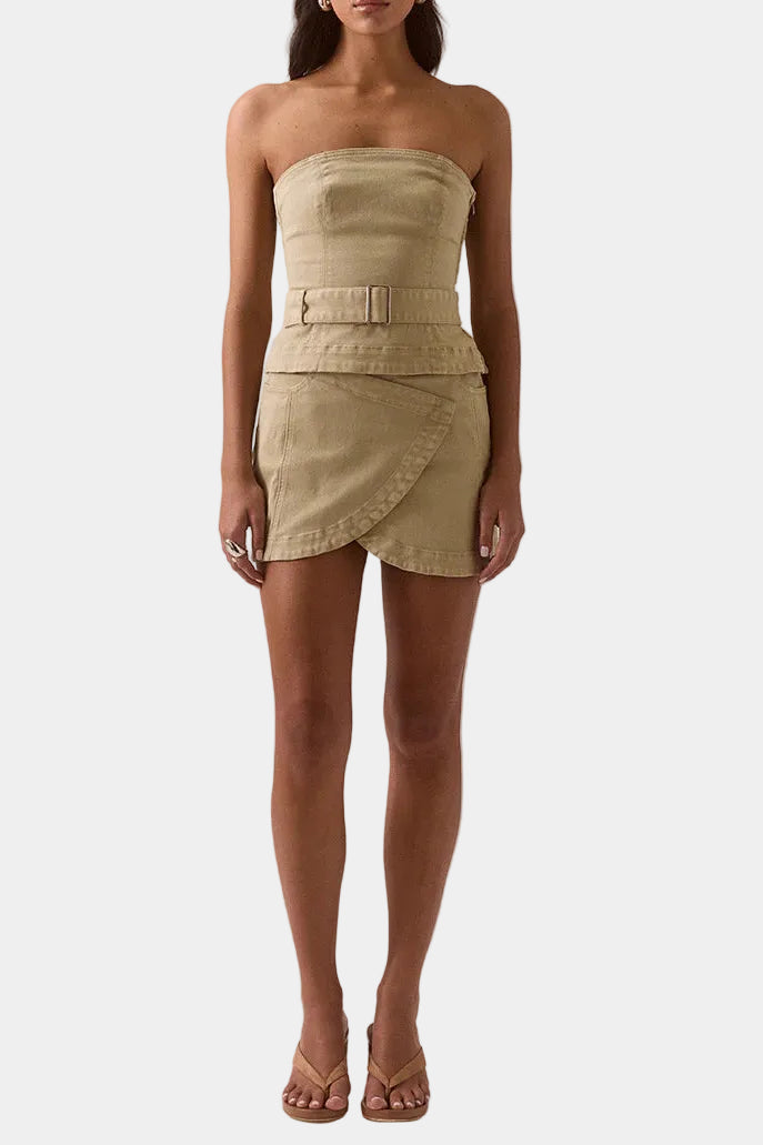 Sovere Verve Denim Top & Skort Set