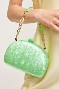 Morgan Evening Bag in Green