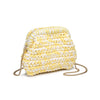 Raya Woven Clutch Bag