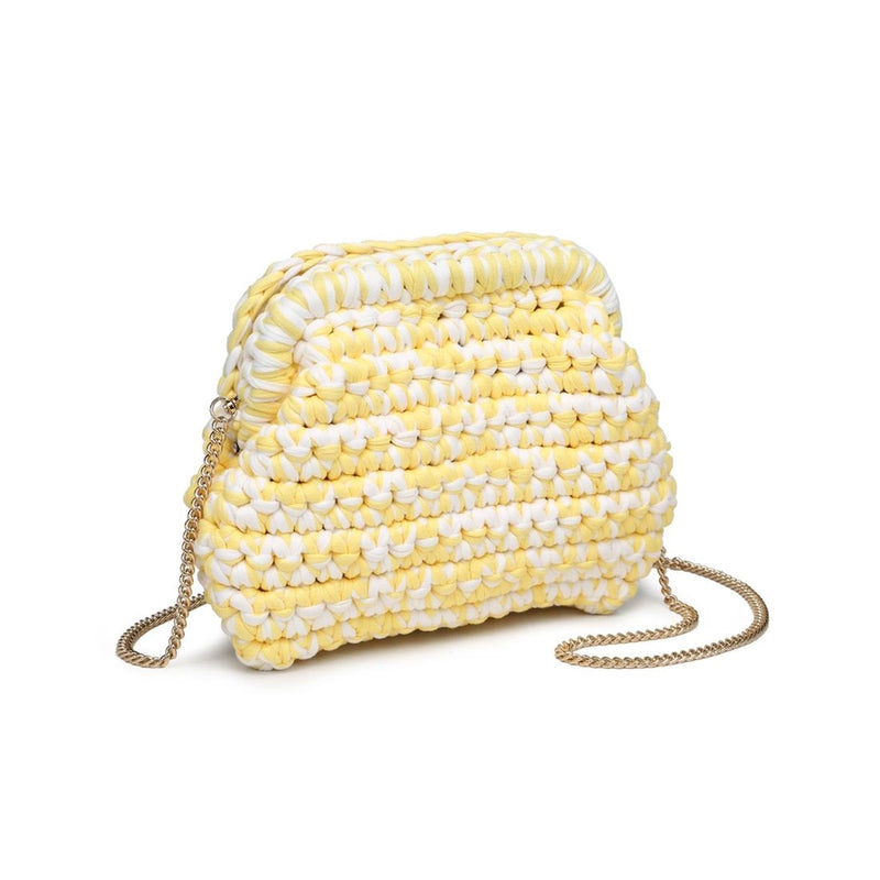 Raya Woven Clutch Bag